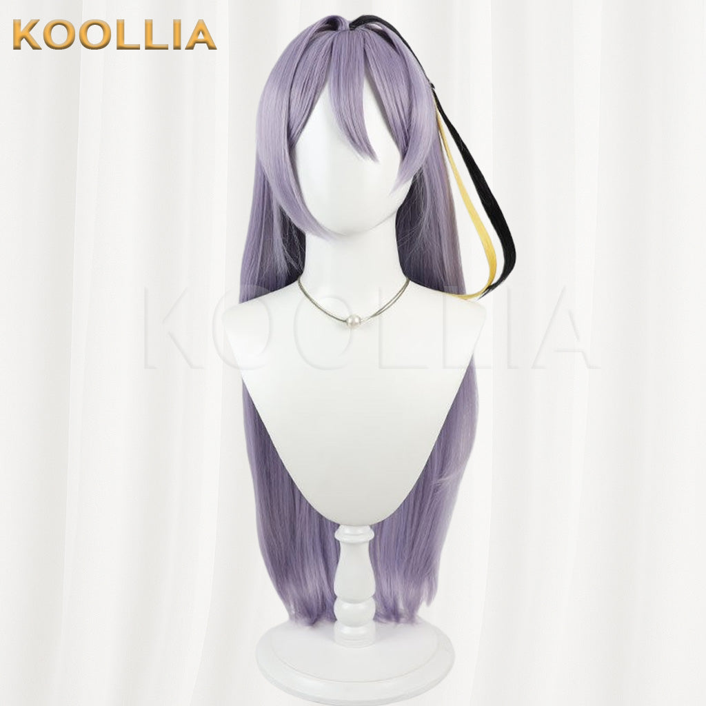Game Neverness to Everness Hathor Purple Basic Wig
