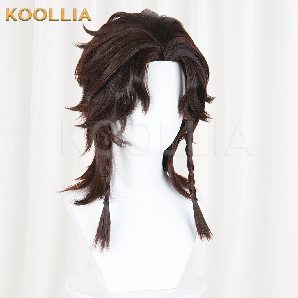 Identity V Hernando Romero Dark Brown Basic Wig