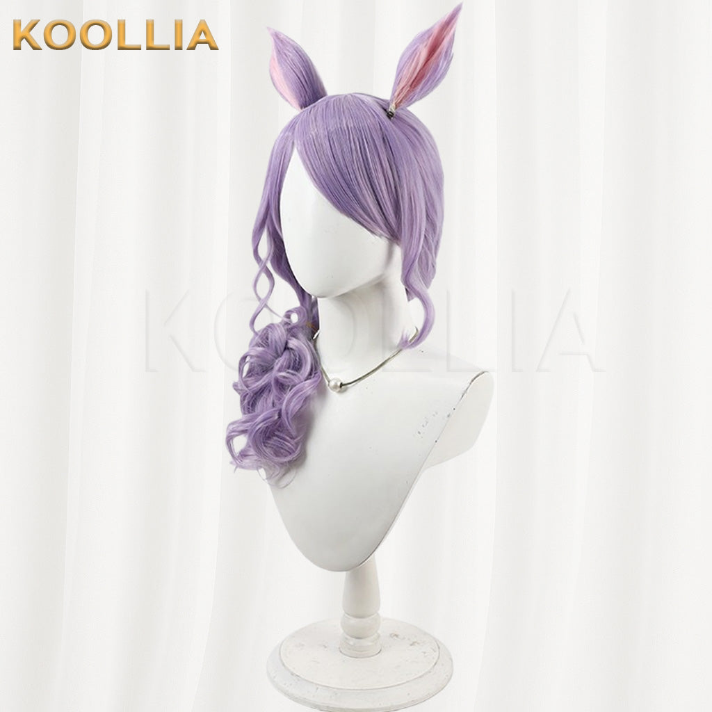 Pretty Derby Mejiro McQueen Light Lavender Purple Basic Wig