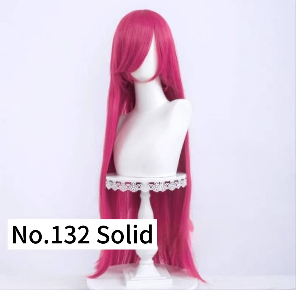 All-purpose 100cm High Temperature Basic Wig