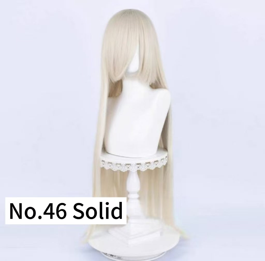 All-purpose 100cm High Temperature Basic Wig