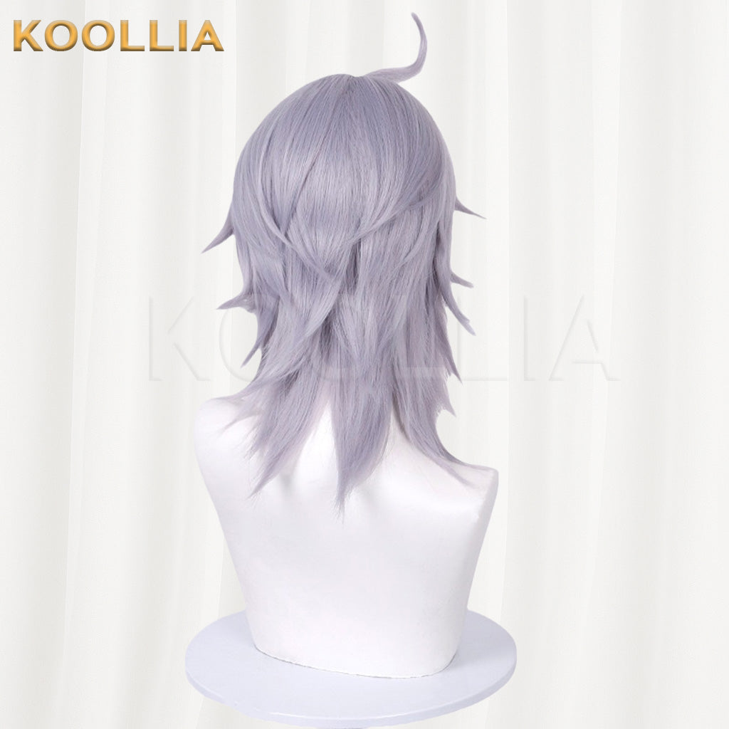 Lock Kingdom Enzo Silver Purple Gradient Basic Wig