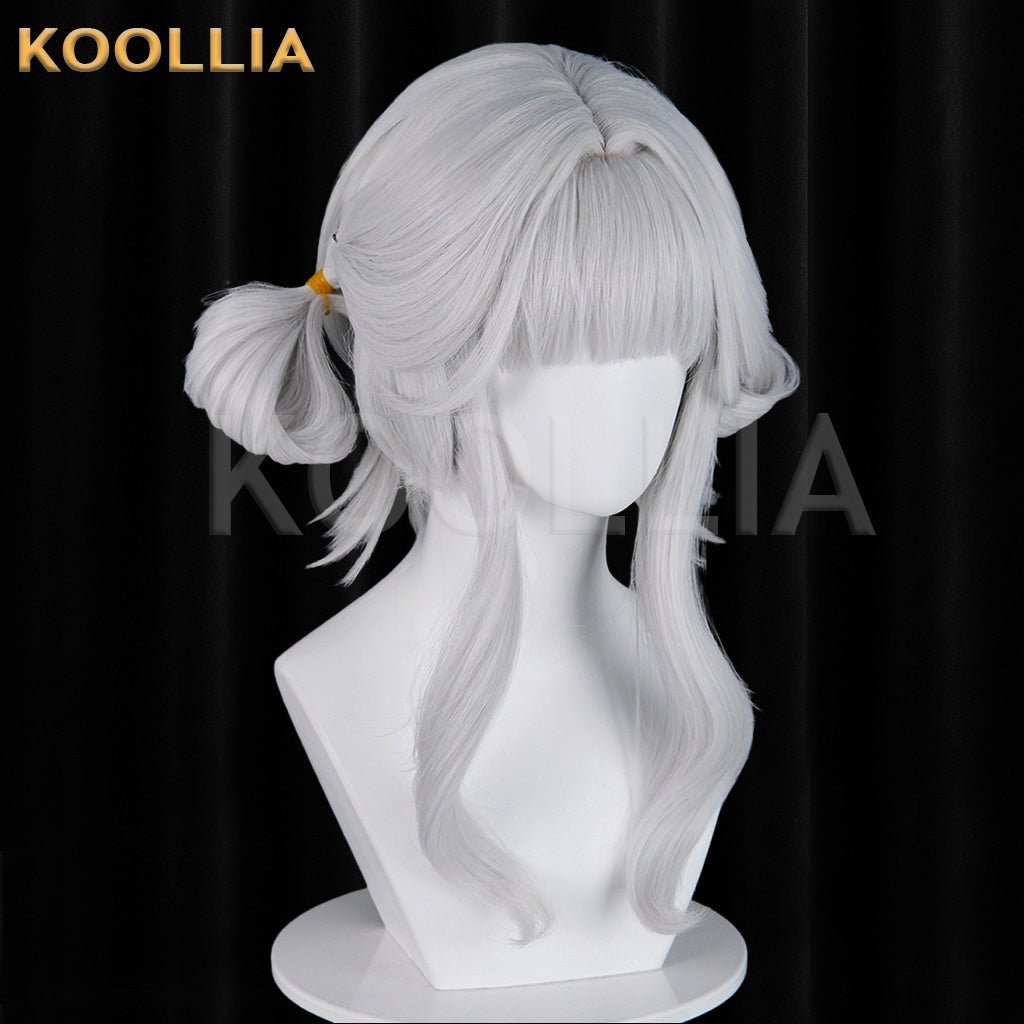 Supernatural Action Team Lily Silver White Basic Wig