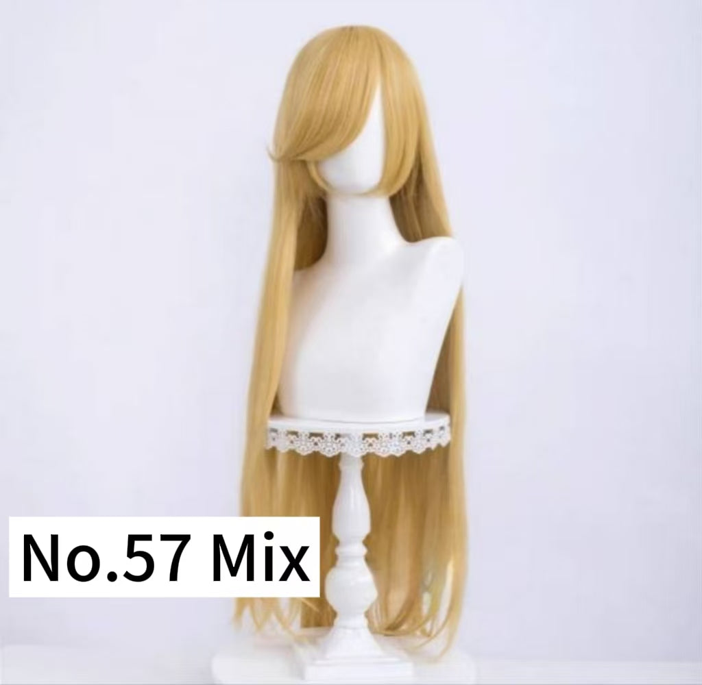 All-purpose 100cm High Temperature Basic Wig