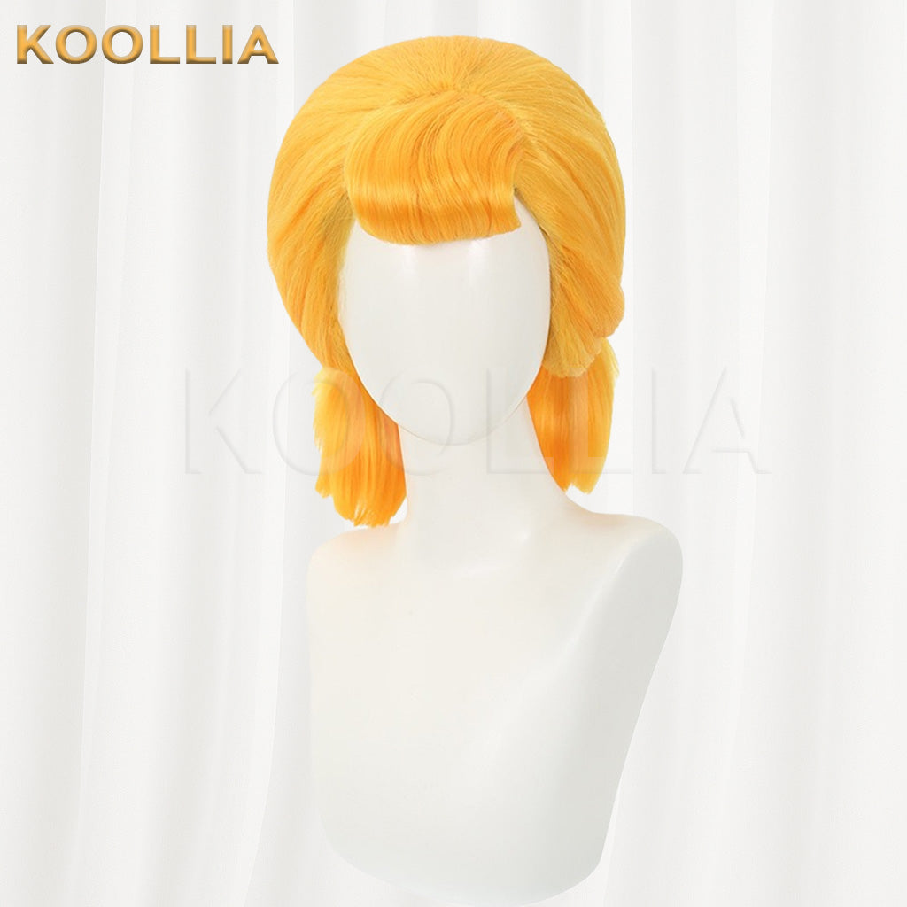 Toy Story Bo Peep Pure Golden Yellow Ponytail Basic Wig
