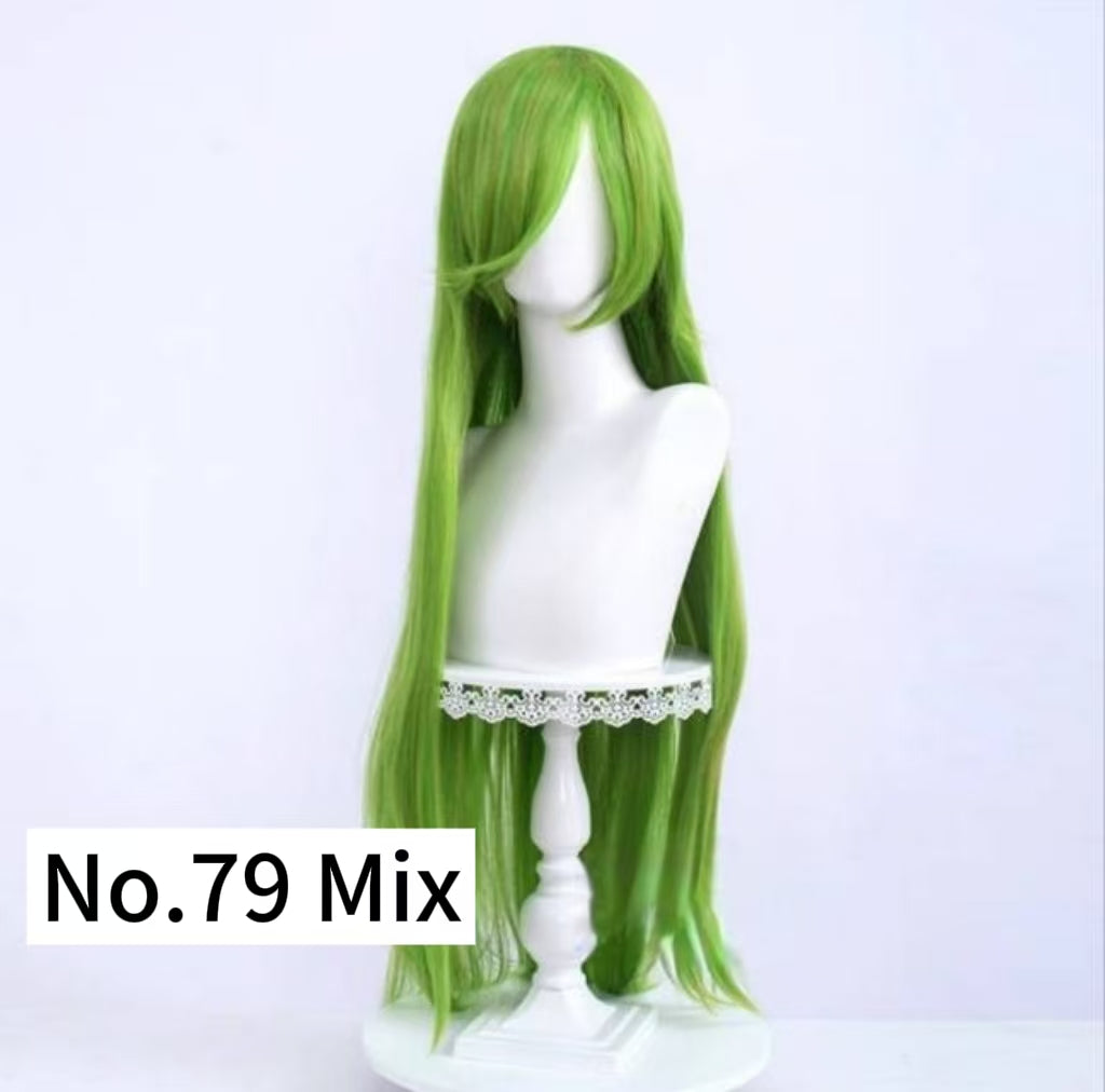 All-purpose 100cm High Temperature Basic Wig
