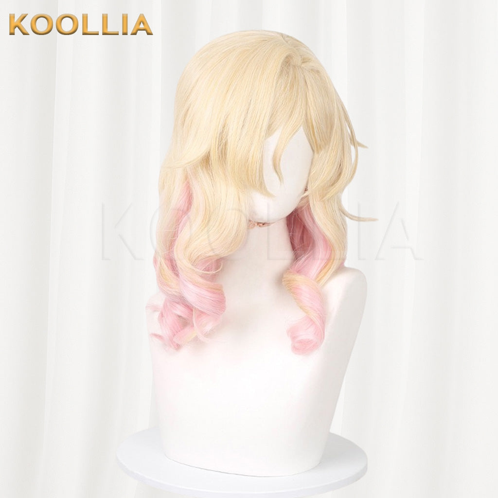 Identity V Perfumer Liko Yellow-Pink Gradient Basic Wig