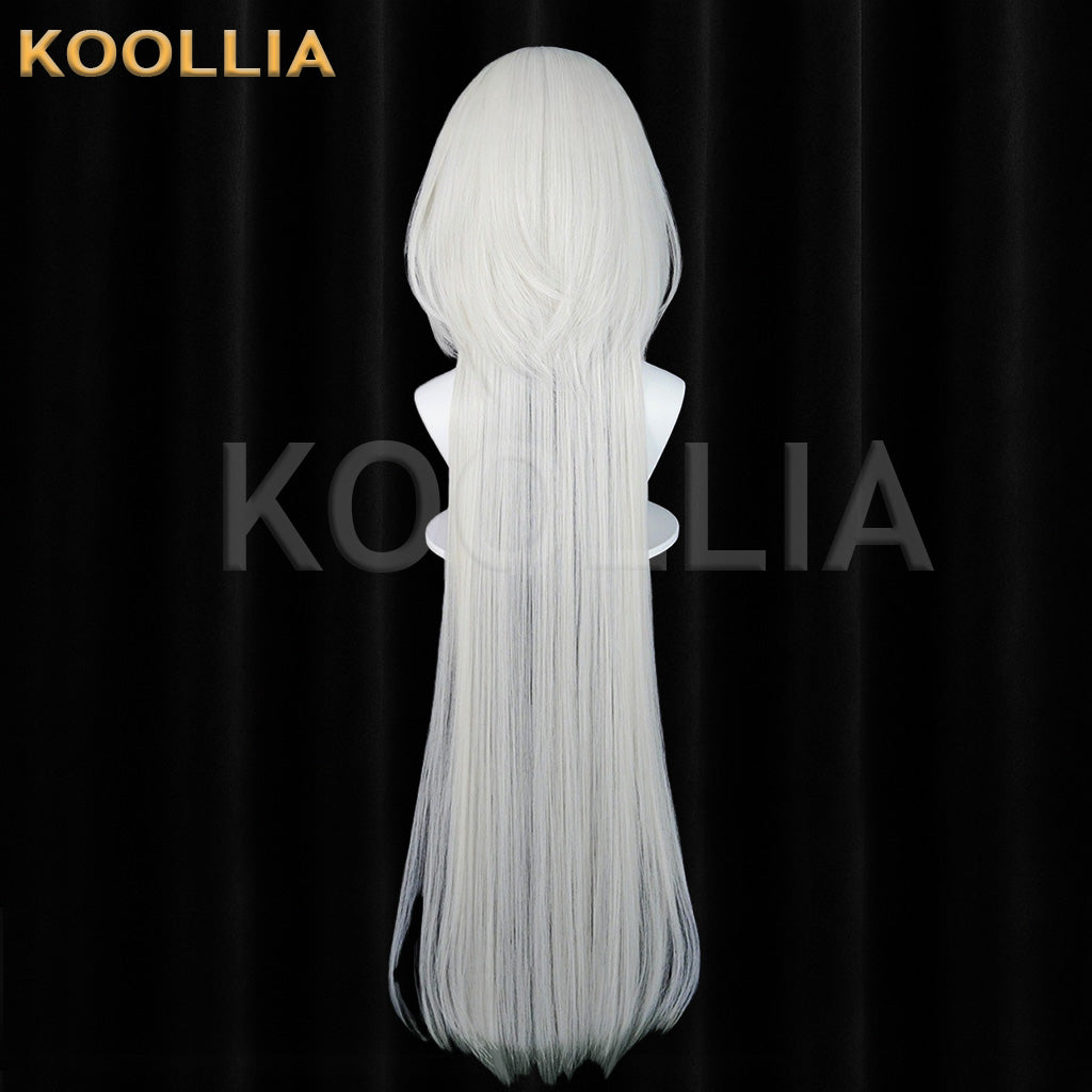 Arknights Kal'tsit Silver White Basic Wig