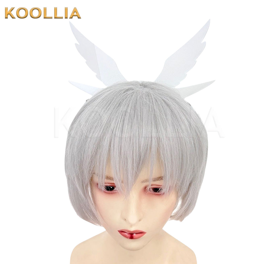 Genshin Impact Columbina White Wing Hair Ornament Cosplay Accessory