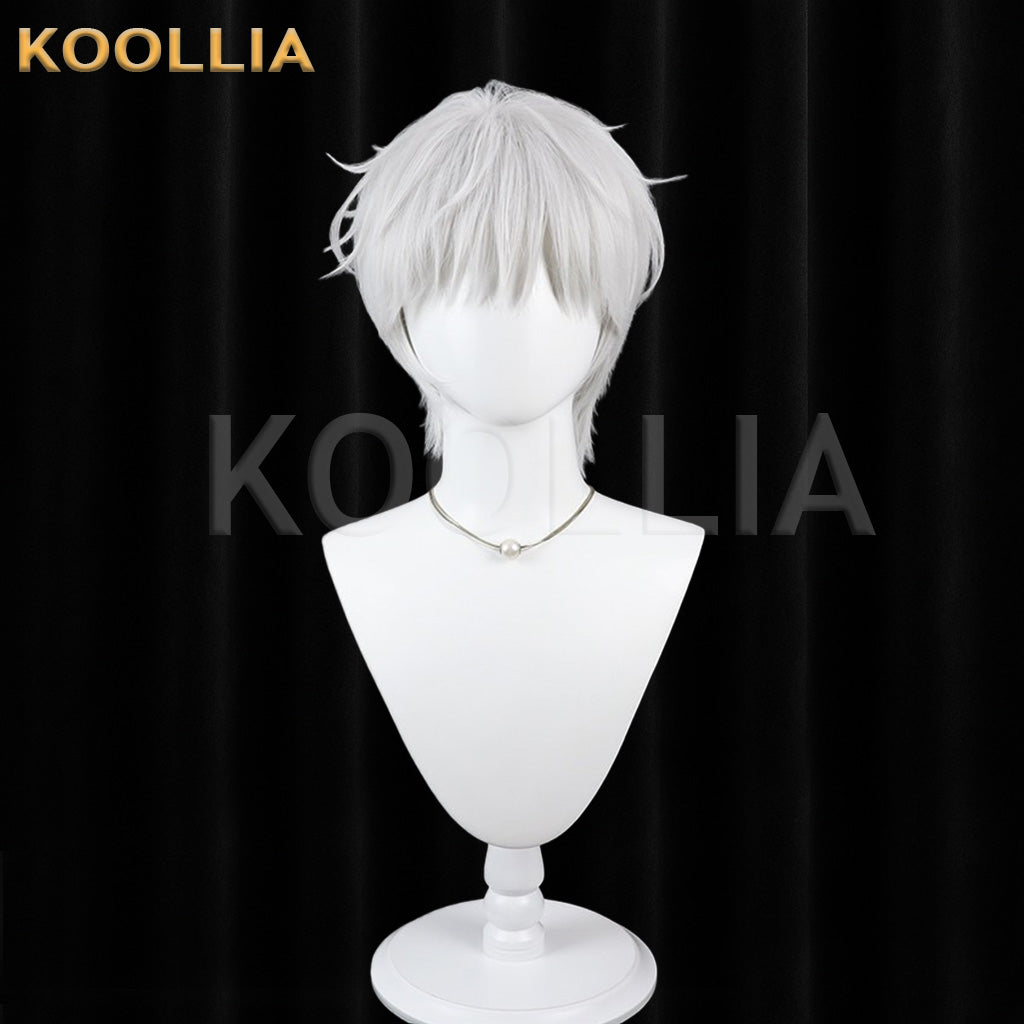 Goddess of Victory: Nikke Johan Silver White Short Basic Wig