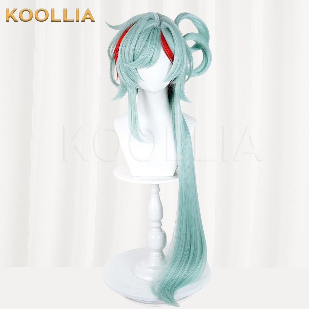 Honor of Kings Shao Siyuan Mint Green Long Straight Detachable Basic Wig
