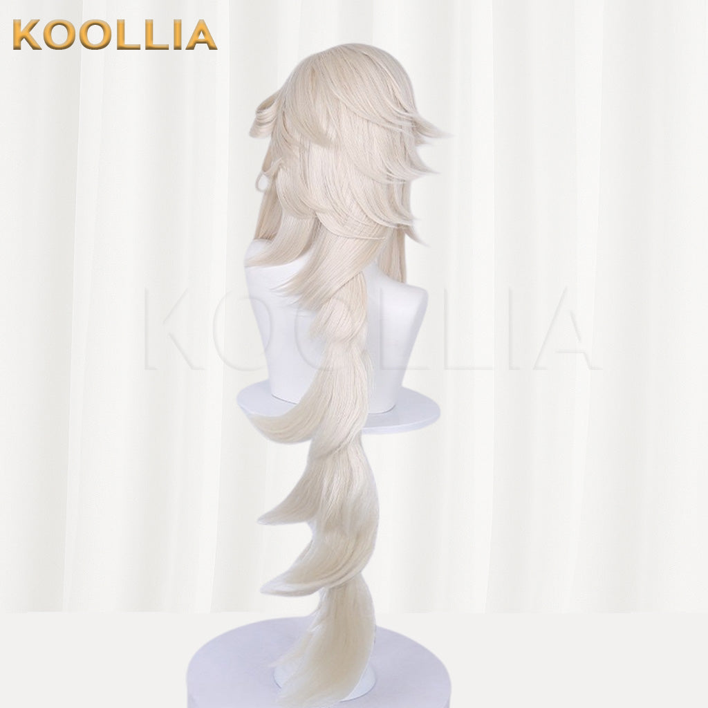 Demon Slayer Douma Off-white Gradient Basic Wig