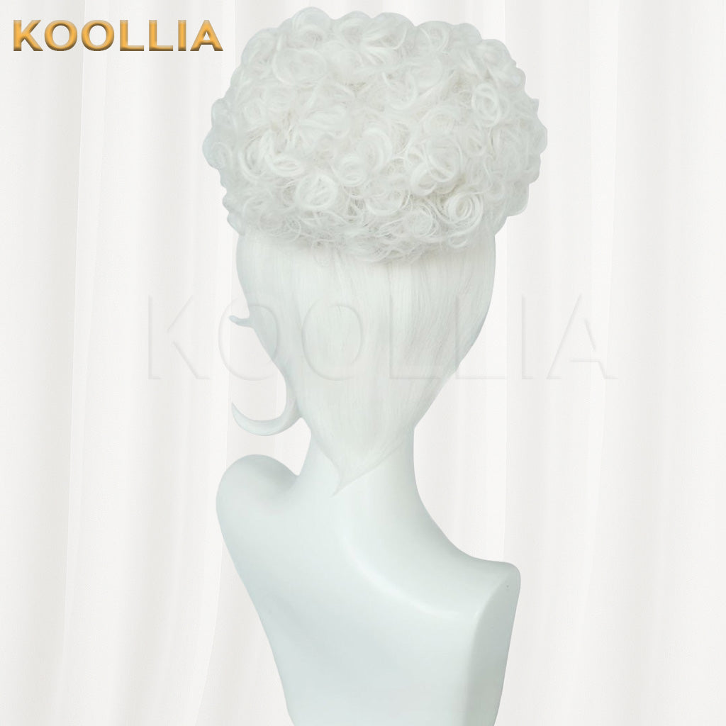 Hazbin Hotel Clara Pure White Basic Wig