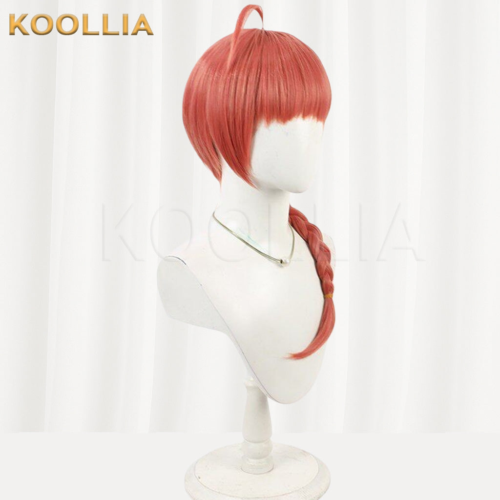 Gintama Kōka Orange Red Basic Wig