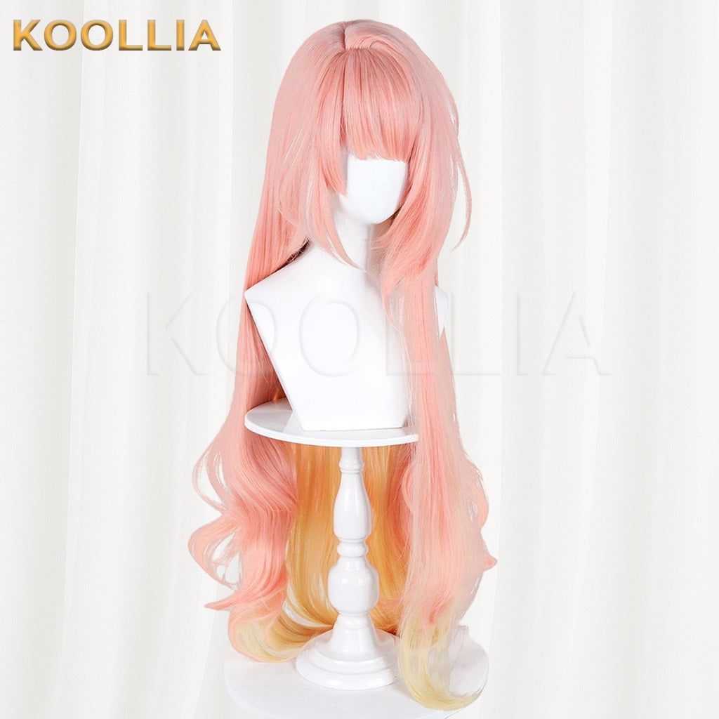 Arknights Rémi Ann Pink Yellow Gradient Basic Wig