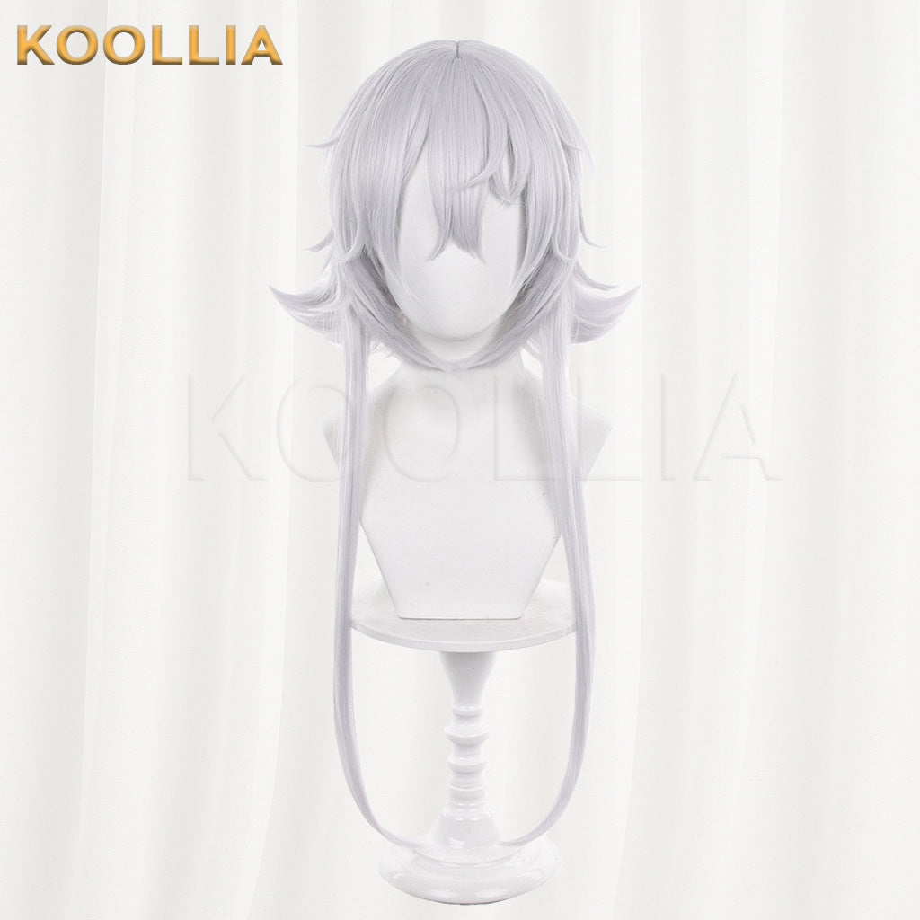 Neverness to Everness Sagiri Silver White Basic Wig