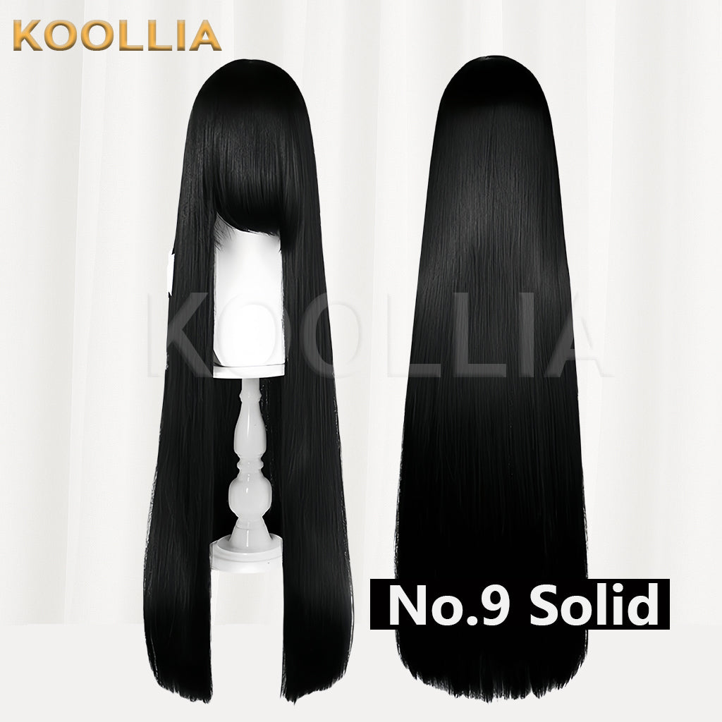 Thickened High-Density 100cm All-Purpose Long Straight Wig(Around 600g)