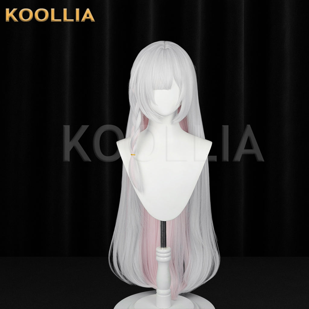 Blue Archive A.R.O.N.A. Long Sliver Hair Basic Wig