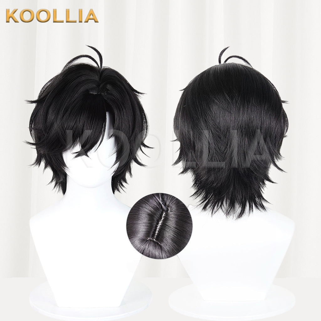 Arknights: Endfield Administrator Short Black Hair Basic Wig