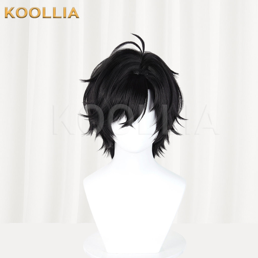 Arknights: Endfield Administrator Short Black Hair Basic Wig