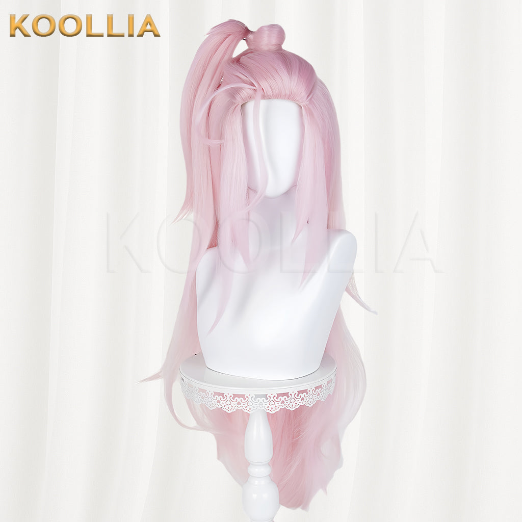 Genshin Impact Aino Long Pink Hair Basic Wig