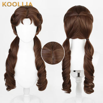 IdentityV Little Girl Alice DeRoss(Dorothy) Long Brown Hair Basic Wig - KOOLLIA