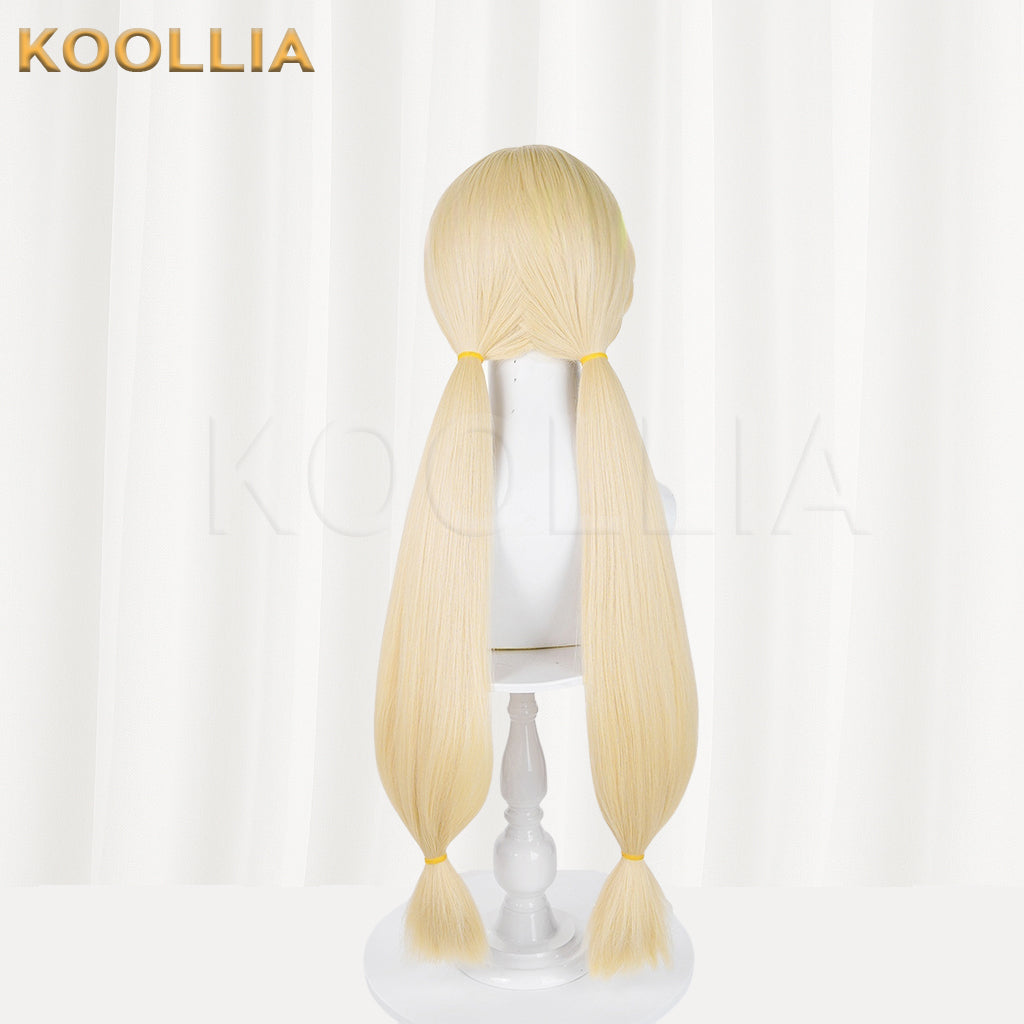 Zenless Zone Zero Alice Thymefield Long Blonde Hair Basic Wig