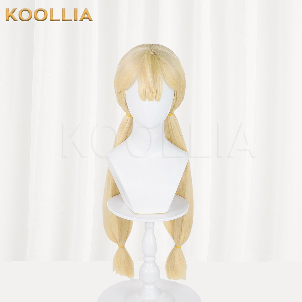 Zenless Zone Zero Alice Thymefield Long Blonde Hair Basic Wig