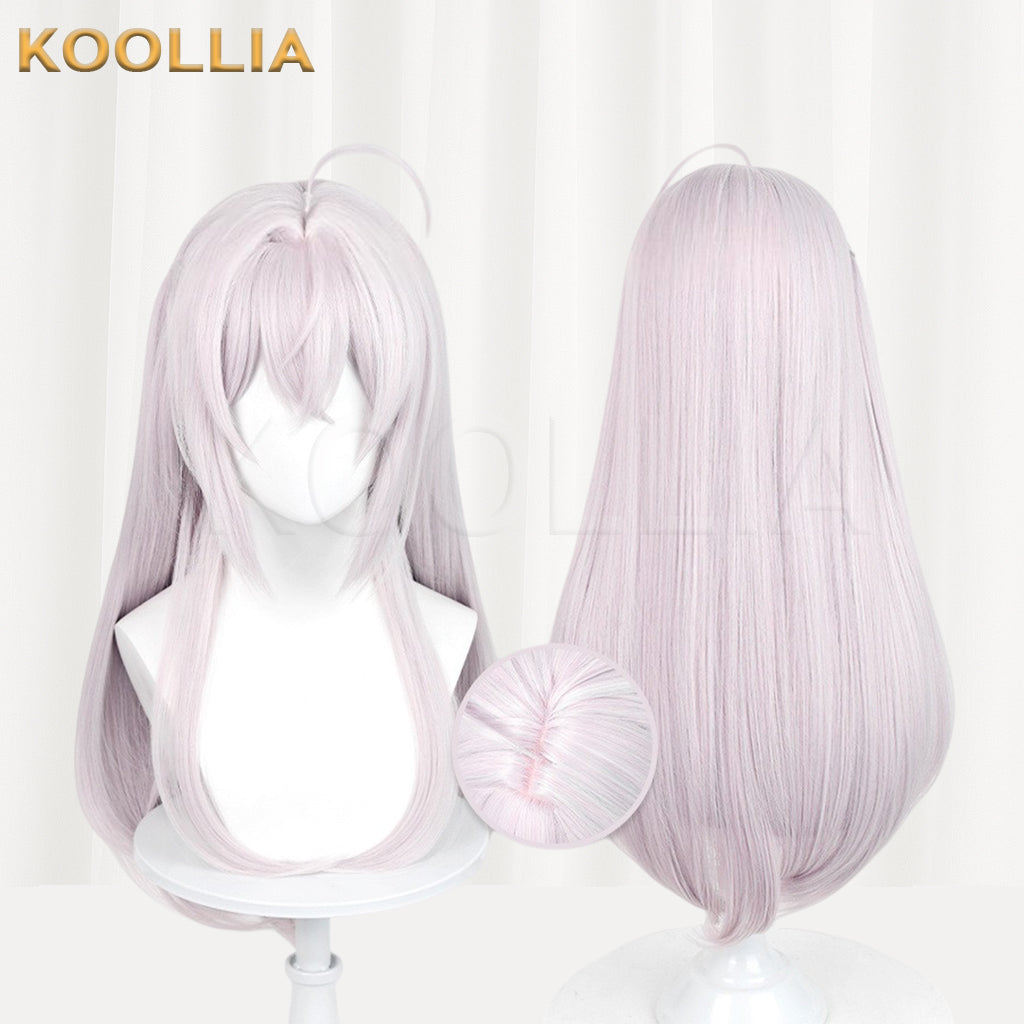 Alya Sometimes Hides Her Feelings in Russian Alisa Mikhailovna Kujō Long White Hair Basic Wig