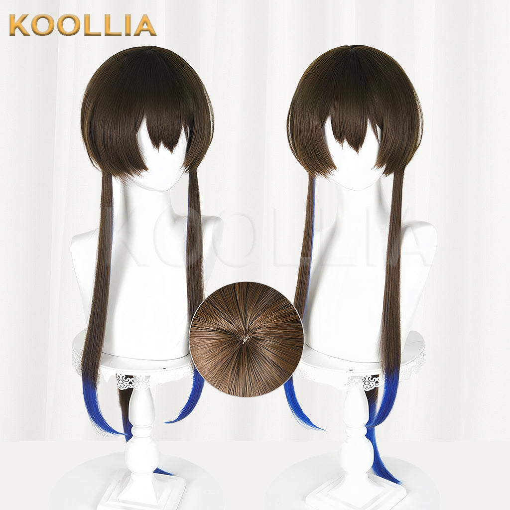 Arknights Amiya Long Brown Hair Basic Wig