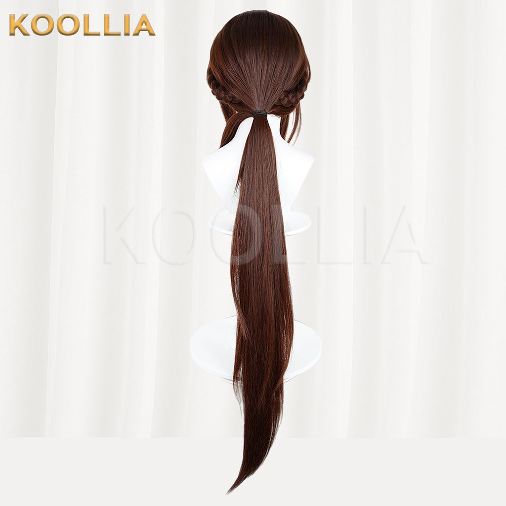 Arknights Amiya Long/Short Brown Hair Basic Wig