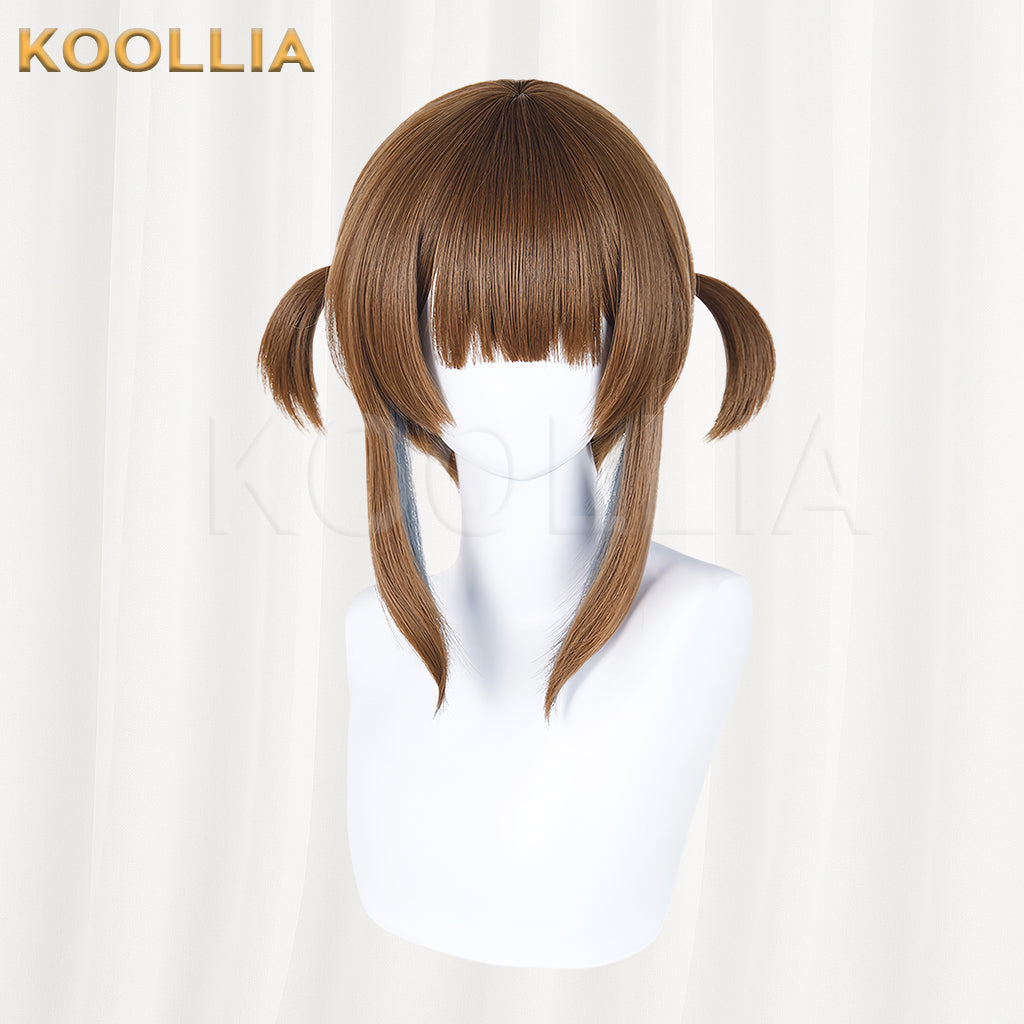 Arknights Amiya Long/Short Brown Hair Basic Wig