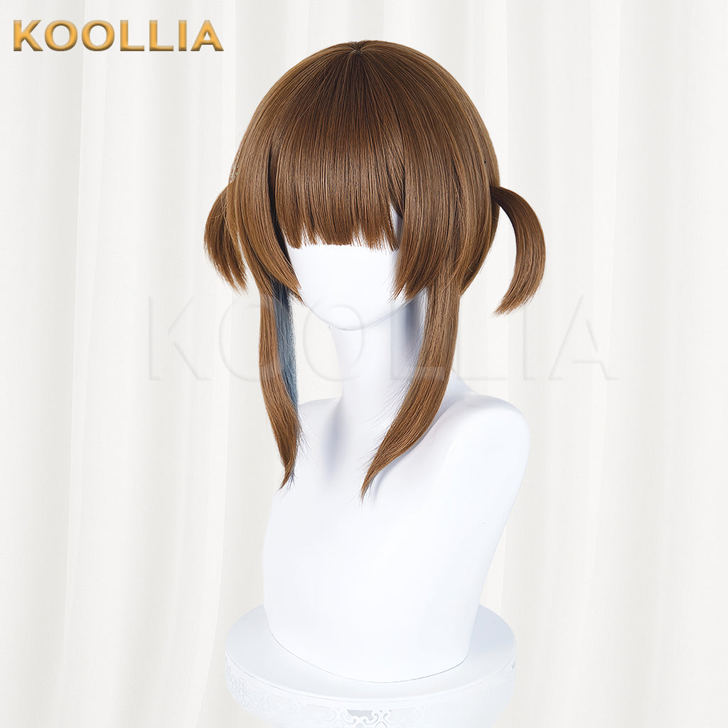 Arknights Amiya Long/Short Brown Hair Basic Wig
