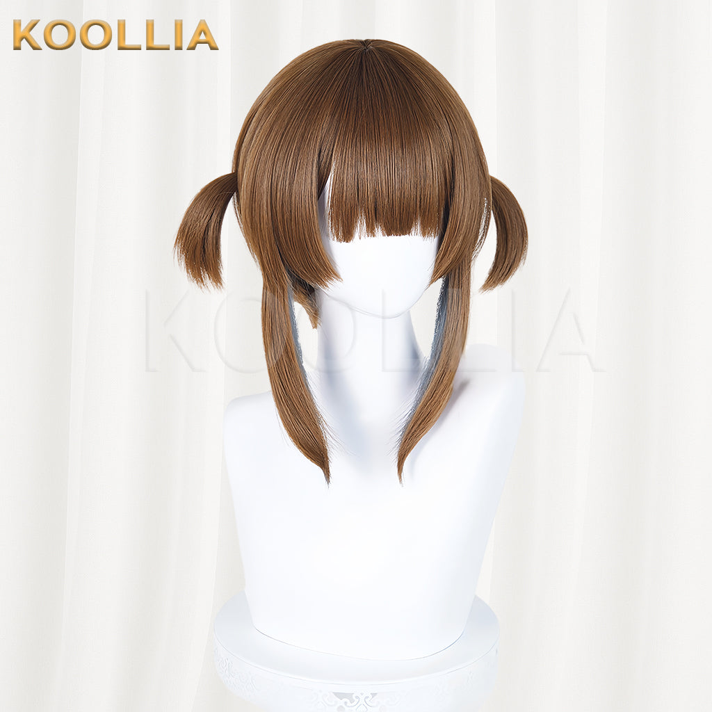 Arknights Amiya Long/Short Brown Hair Basic Wig