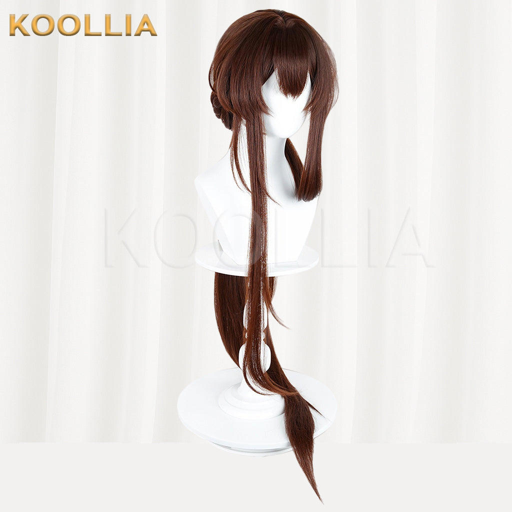 Arknights Amiya Long/Short Brown Hair Basic Wig