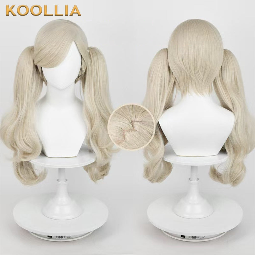 Persona 5 Anne Takamaki Long Blonde Hair Basic Wig