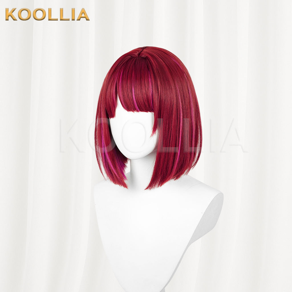 Oshi no Ko Arima Kana Short Red Hair Basic Wig