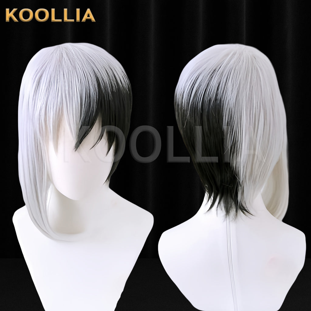 Dr.STONE Asagiri Gen Long Mix Hair Basic Wig