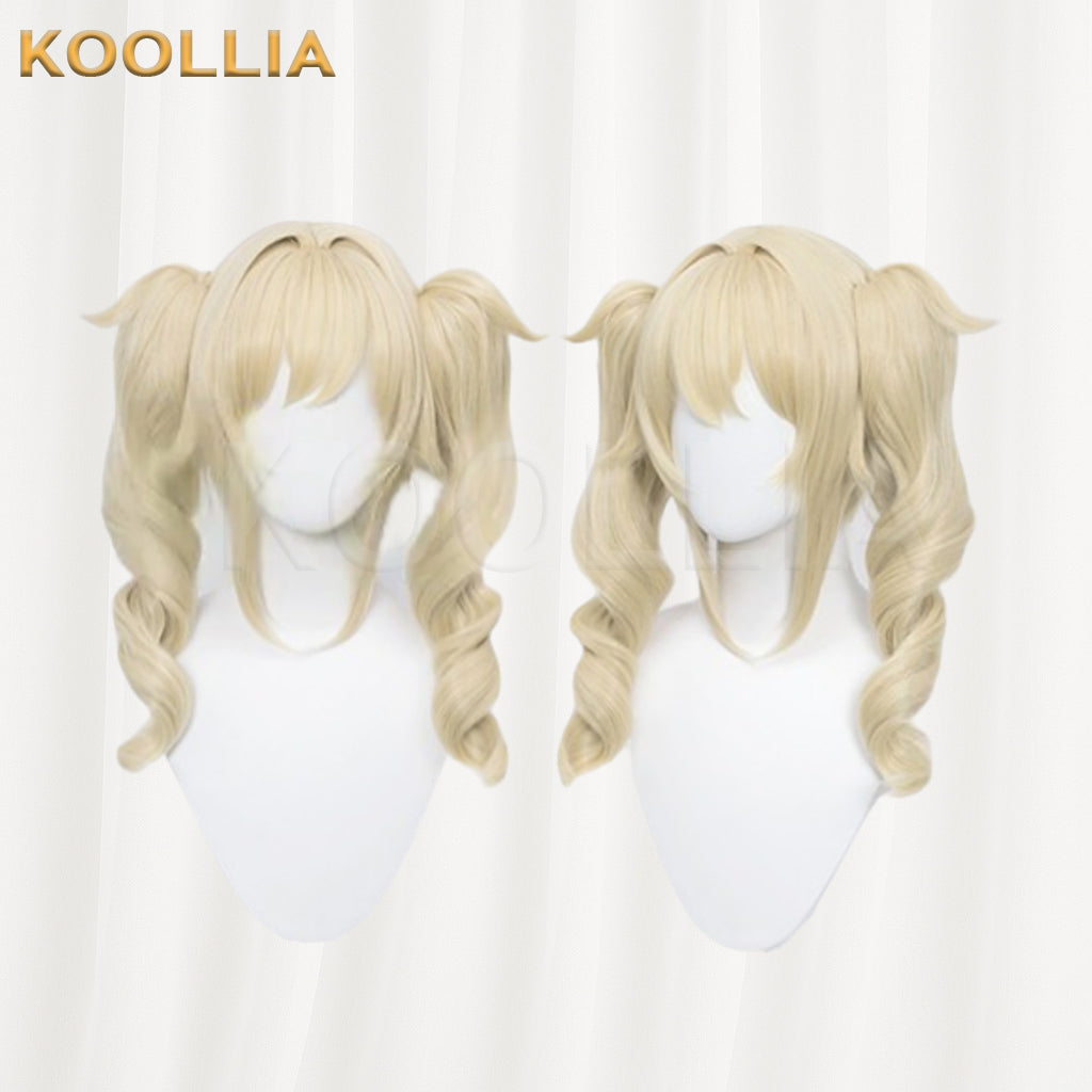 Genshin Impact Barbara Long blonde Hair Basic Wig