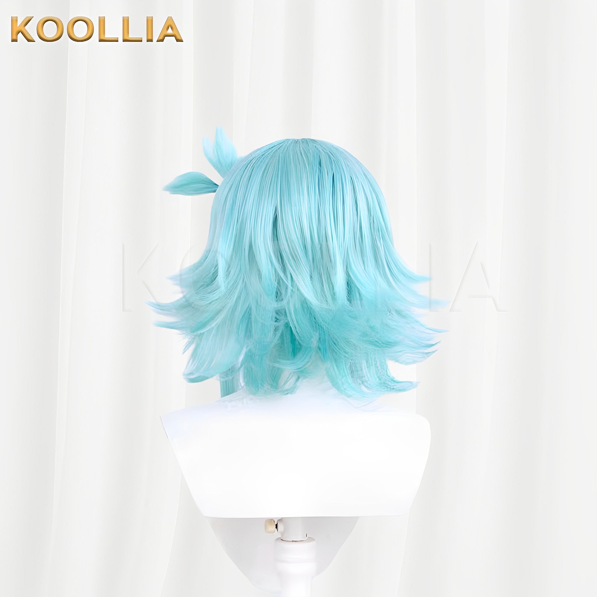 ¡¶OMORI¡·Basil Short Light Green/Yellow Hair Basic Wig