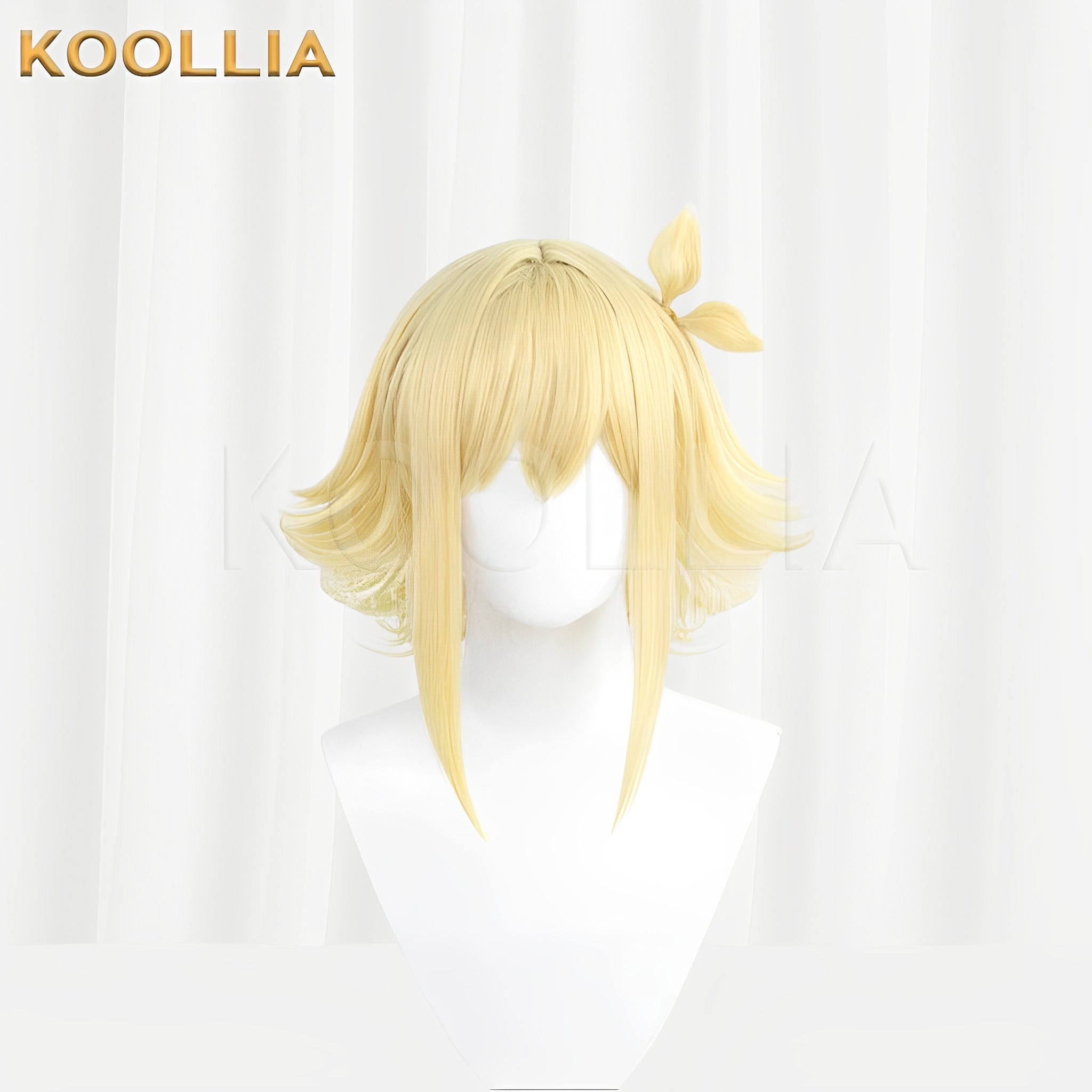 ¡¶OMORI¡·Basil Short Light Green/Yellow Hair Basic Wig