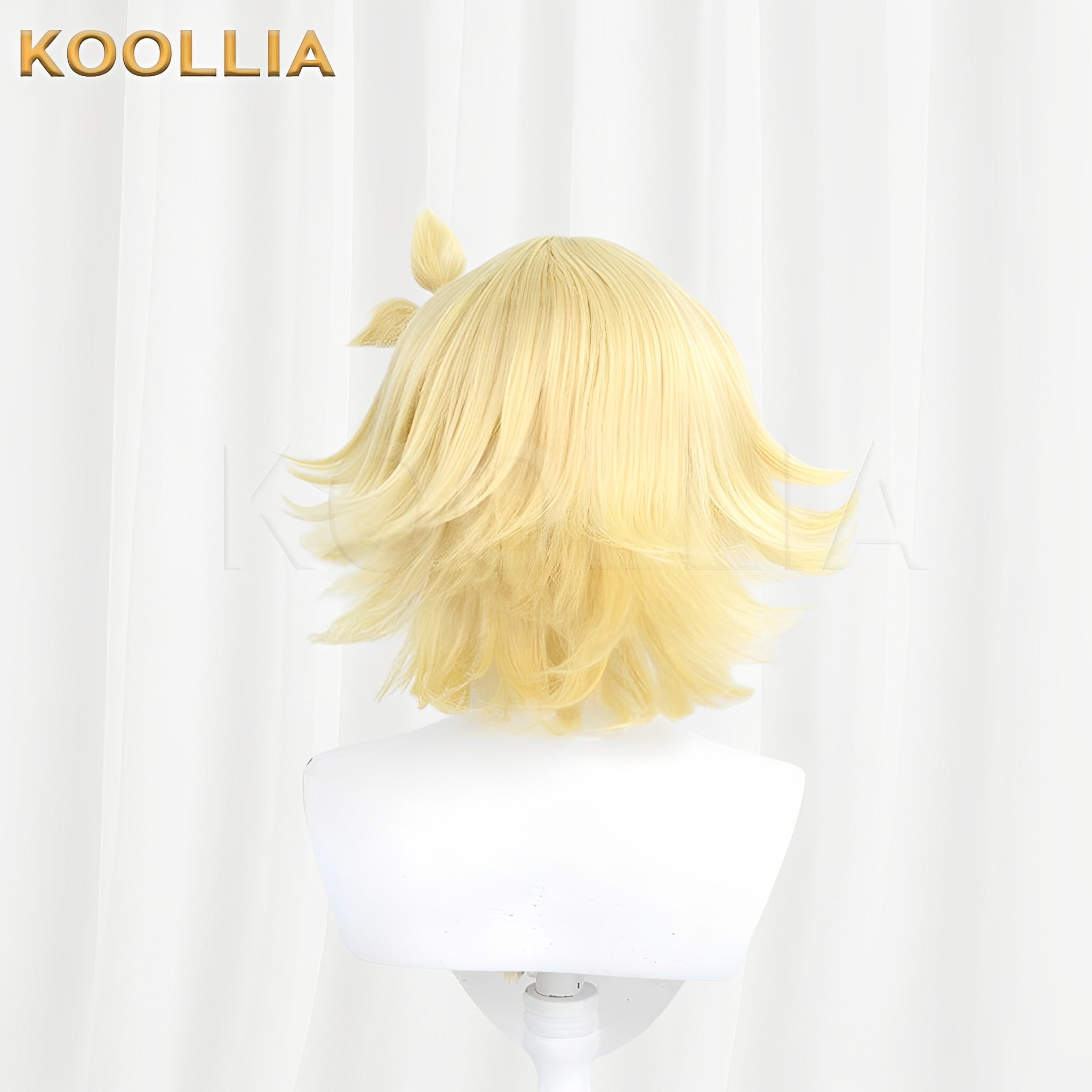 ¡¶OMORI¡·Basil Short Light Green/Yellow Hair Basic Wig