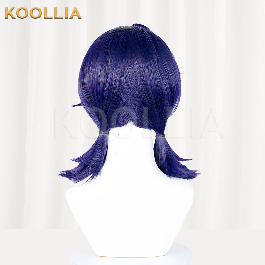 Zenless Zone Zero Belle Kurze lila Haare Basic Perücke