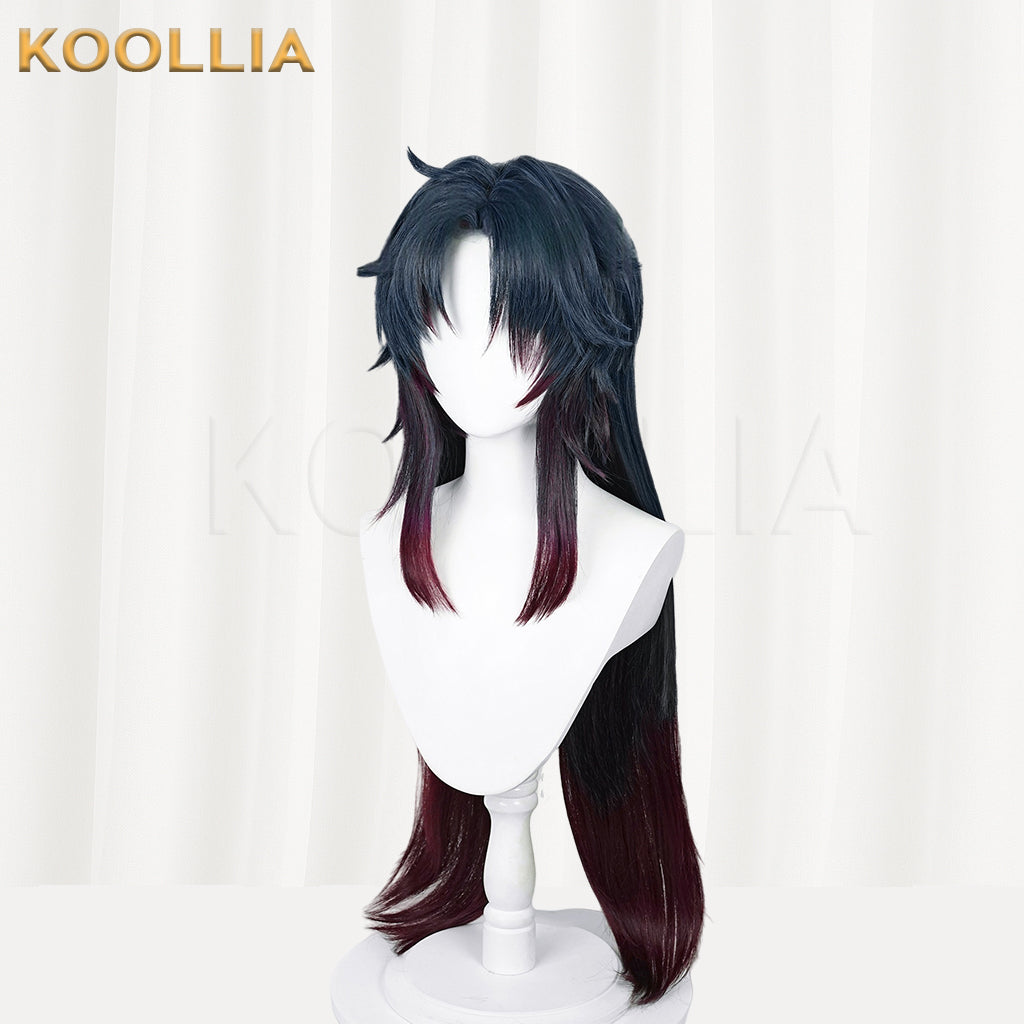 Honkai: Star Rail Blade Long Dark Blue Hair Basic Wig