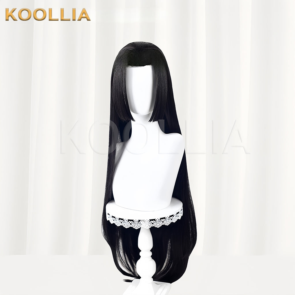 One Piece Boa Hancock Long Black Hair Basic Wig