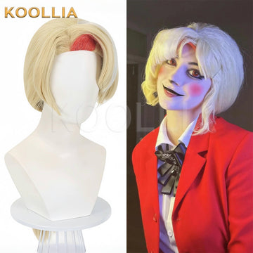 Hazbin Hotel Charlie Morningstar Long Yellow Hair Basic Wig - KOOLLIA