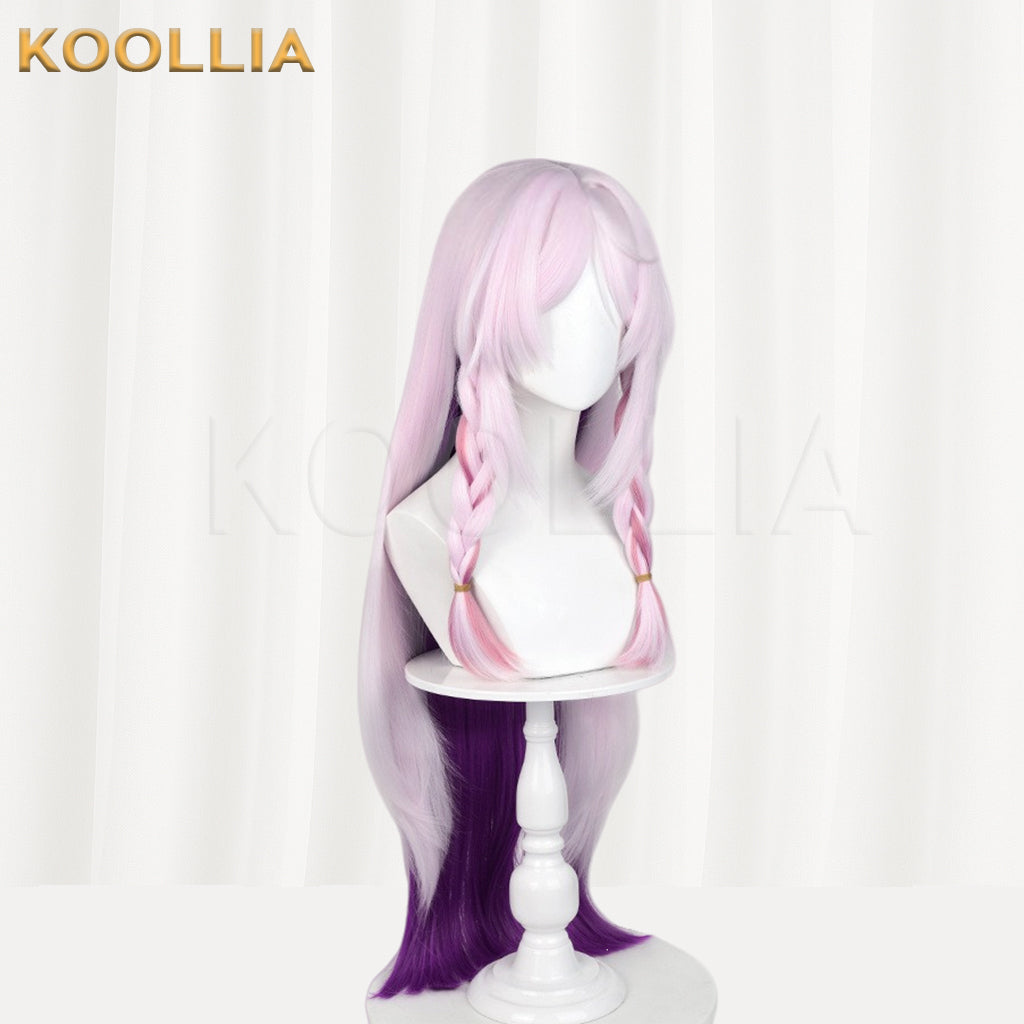 Genshin Impact Citlali Long Pink Purple Hair Basic Wig