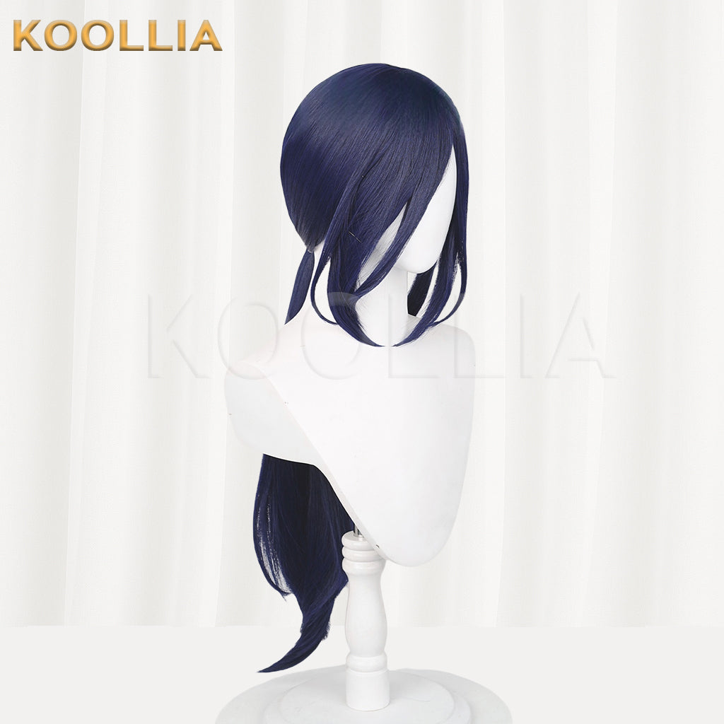 Genshin Impact Clorinde Long Purple Hair Basic Wig