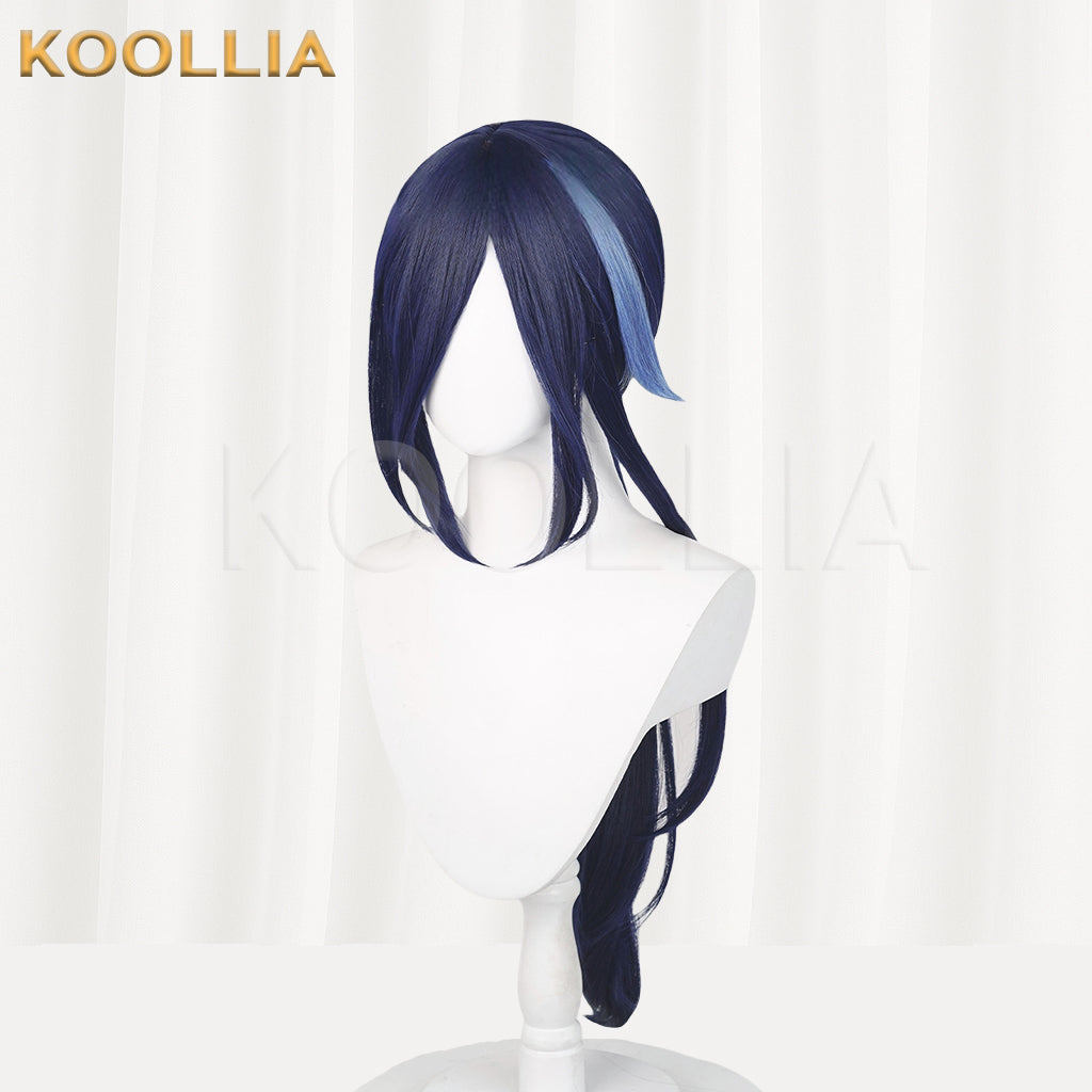 Genshin Impact Clorinde Long Purple Hair Basic Wig