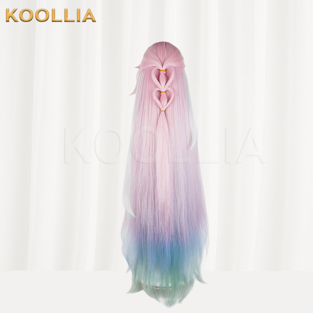 Honkai: Star Rail Cyrene Long/Short Mix Hair Basic Wig